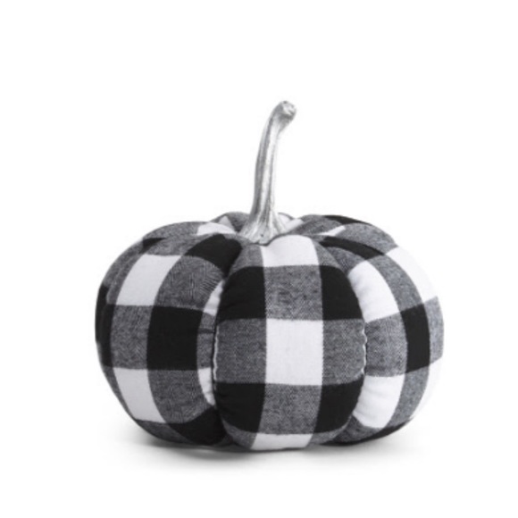 Buffalo Check Fabric Pumpkin - Picture 4 of 4